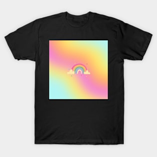 Pink Pastel Rainbow T-Shirt